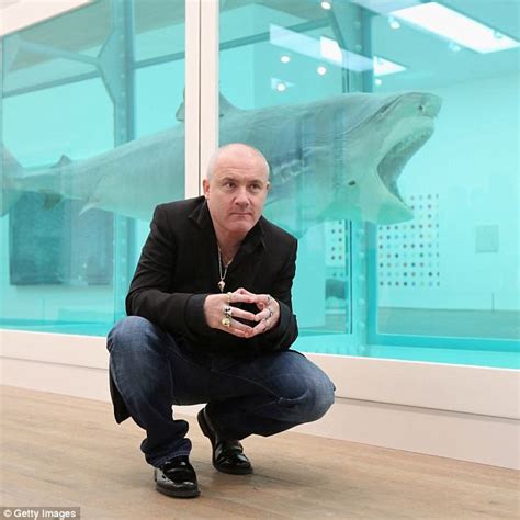 Damien Hirst Hit By Claims Animals Killed In Name Of Art Daily Mail