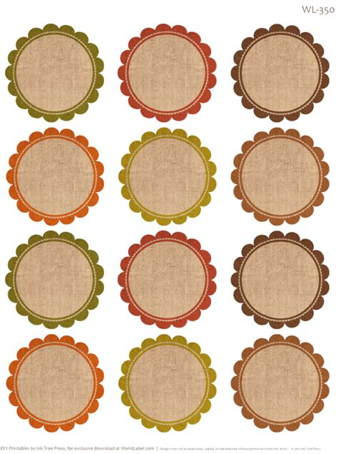 You can search by shape, style, or purpose. Free Labels for Thanksgiving Leftovers & Digital Papers ...