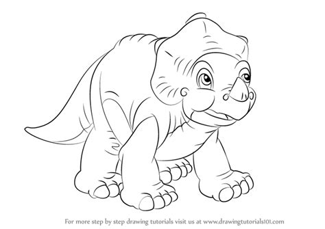 Learn How To Draw Cera From The Land Before Time The Land