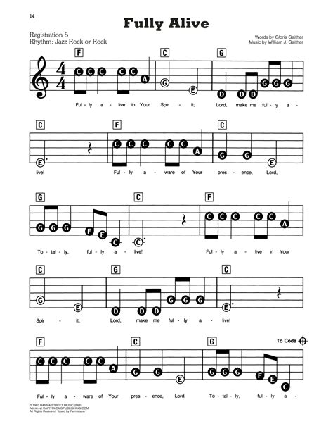 Bill And Gloria Gaither Fully Alive Sheet Music Pdf Notes Chords