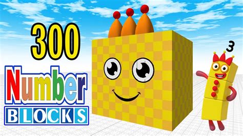 Numberblocks 300 Draw Bricks Numberblocks Puzzle Mathlink 300 Ist New