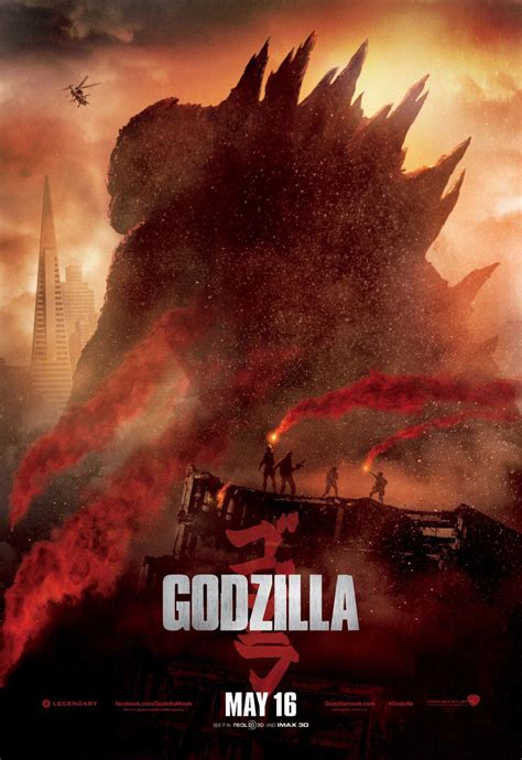 A special print made for comicbreak.com and the special screening of godzilla against goldcuccoart: Godzilla (2014) Poster #9 - Trailer Addict