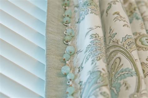 Beautiful Curtains Love The Sand Color Of The Edging And The Beads