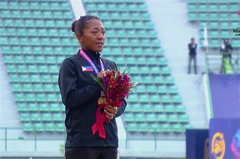 Athletics Robyn Brown Captures Gold In Asian Championships Abs Cbn News