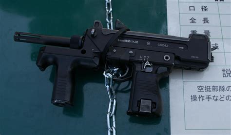 Minebea Pm 9 Submachine Gun Based On The Imi Mini Uzi 2020x1184 R