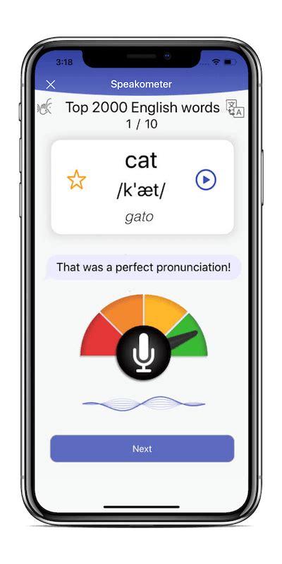 Speakometer Free Americanbritish Accent Training App Learn English