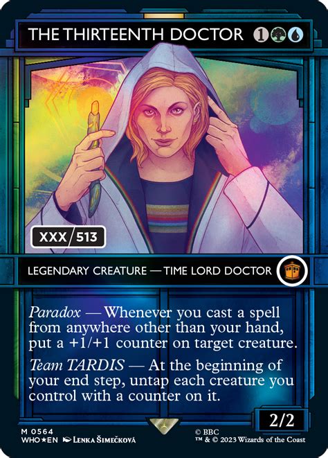 A First Look At Magic The Gathering Doctor Who