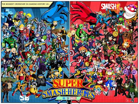 After Months My Art Project Super Smash Heroes Is Currently