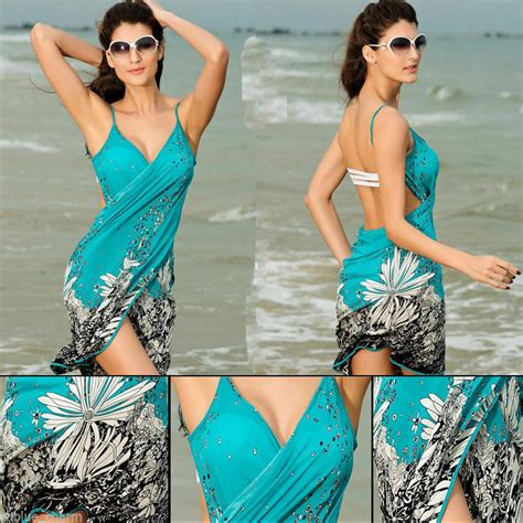 Summer Women Bathing Suit Bikini Swimwear Cover Up Beach Dress Sarong