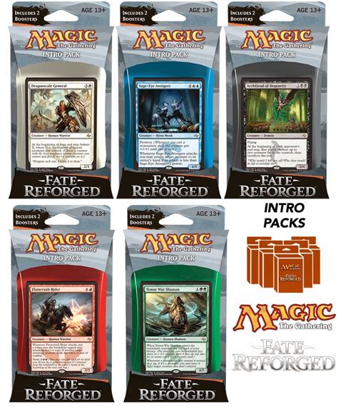 Mtg Realm Fate Reforged Intro Packs