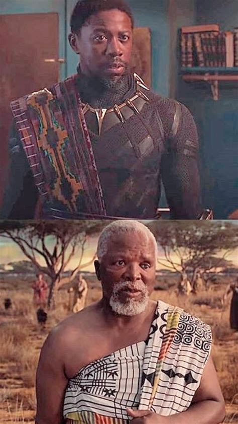 In Black Panther 2018 Former King Tchaka Tchallas Father