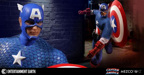 Captain America One12 Collective Deluxe Version Action Figure By Mezco