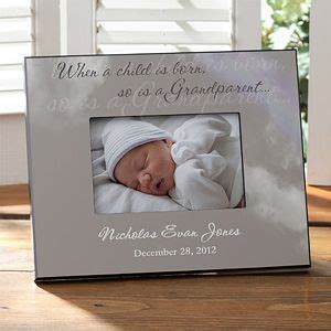 Special baby gifts from grandparents. grandparent frame | Personalized baby boy gifts ...