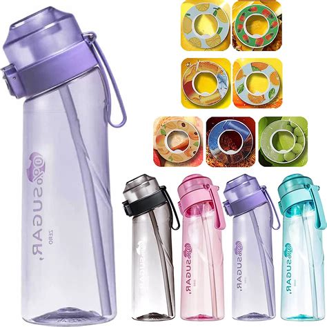 Fienza Sports Air Water Bottle With 7 Flavour Pods 650ml Starter Up