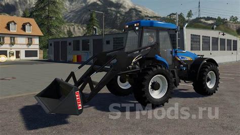 Скачать мод New Holland Tv6070 версия 1101 для Farming Simulator