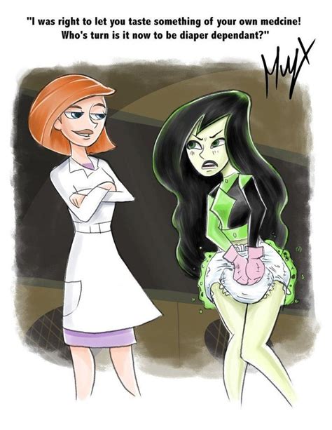an image of two cartoon characters one with red hair and the other with black hair