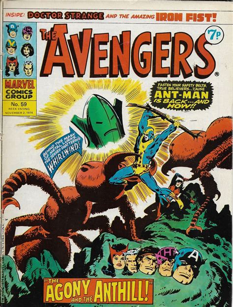 Avengers Marvel Uk Vol 1 59 Albion British Comics Database Wiki