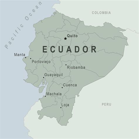 Map Ecuador 