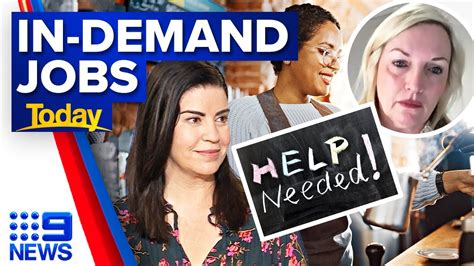 Most in-demand jobs amid Australia's skilled worker shortage | 9 News