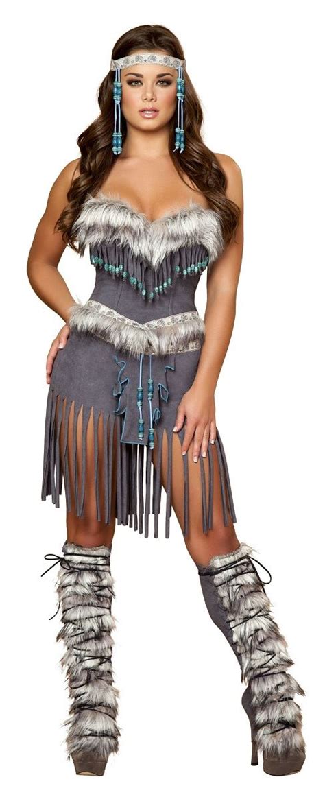 Adult Indian Hottie Woman Deluxe Native American Costume The