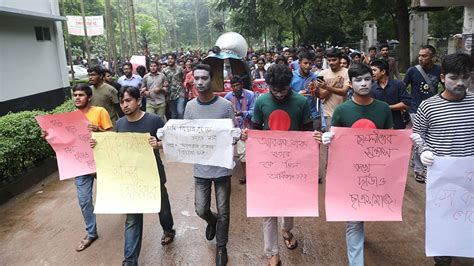 Bangladesh Student Killing Thousands Protest Demanding Justice News