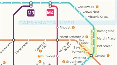 Sydney Trains New Metro Network Map Reveals 40 New Stations Herald Sun