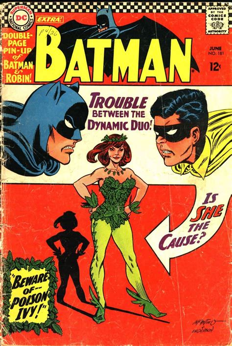 The First Appearance Of Poison Ivy Quite Modest Compared To Modern