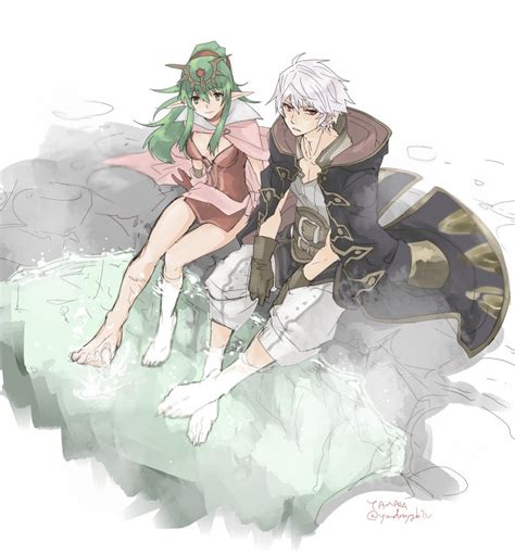 Robin Tiki Robin And Grima Fire Emblem And More Drawn By Yamada