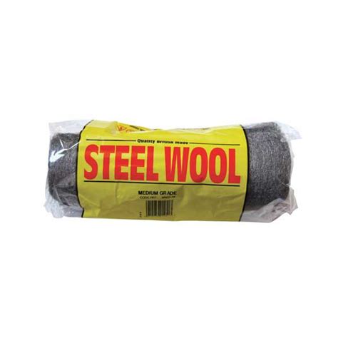 Steel Wire Wool Abrasive Uk Medium Grade 450g Bag