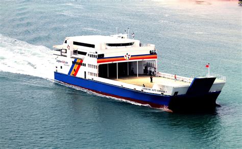 The penang langkawi ferry route connects penang island with langkawi island. PT. Palindo Marine