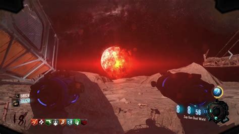 Cod Black Ops 3 Zombies Moon Easter Egg Earth Explosion Youtube