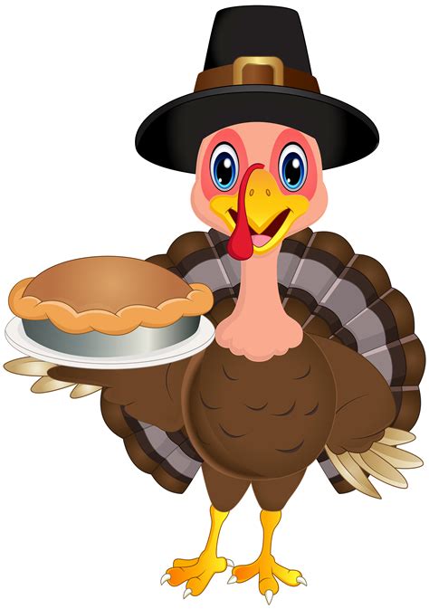 Animated Cute Thanksgiving Turkey Clip Art Library