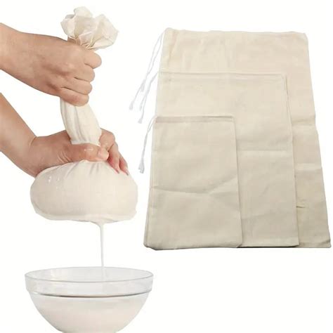 Reusable Cheese Cloth Bags Perfect For Straining Nut Milk Temu