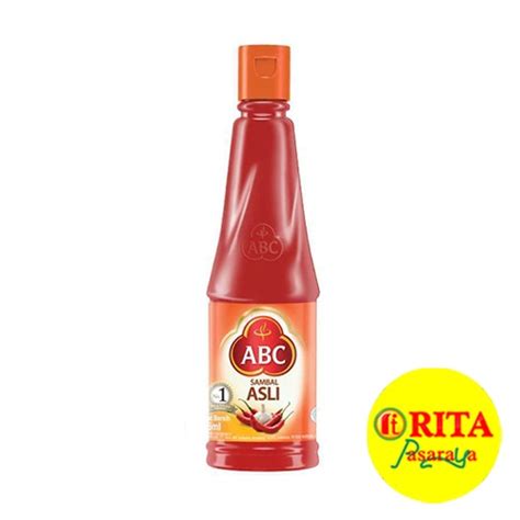 Abc Original Sambal Sauce Bottle 275ml Shopee Malaysia