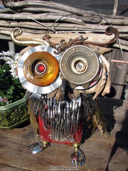 recycled metal sculptures junk art xcitefunnet