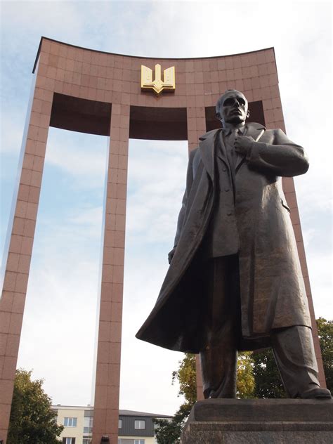 Stepan Bandera Monument Heritage And Memory