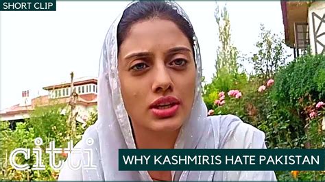 Yana Mir Kashmiris In Pojk Are Aware That Kashmiris In India Are Much Happier Youtube