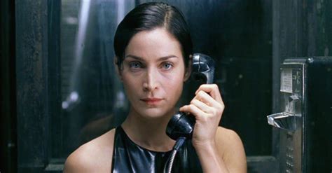 Trinity With Images Carrie Anne Moss Trinity Matrix The Matrix Movie