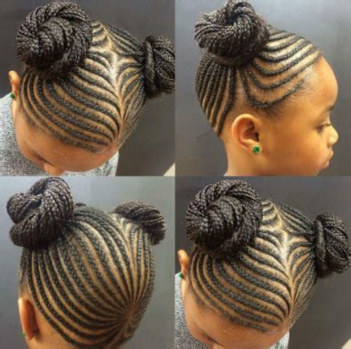 Pull half of her hair up into a. Nigerian Hairstyles For Kids | Jiji Blog