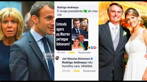 Michelle's husband was named the country's president this january. C'est Triste, Macron slams Brazil's Bolsonaro for 'Extremely Disrespectful Comments' About his ...