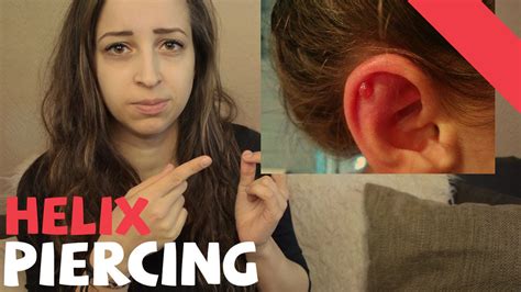 Helix Piercing Update And Mijn Collectie Piercings Youtube