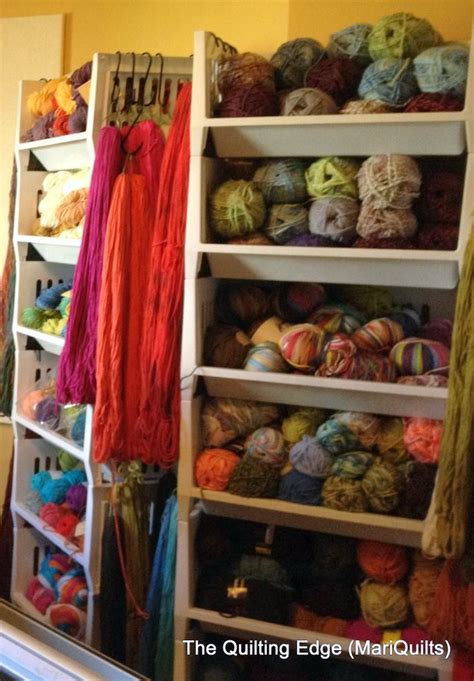 Stylish and modern, easy access to everyday items is. Fibermania: Yarn Storage