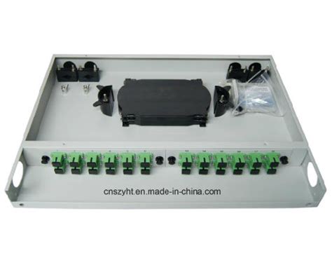 Fixed Inch Rack Mounted Fo Fiber Optic Patch Panel China Ftth Box Fixed Fiber Optic Patch