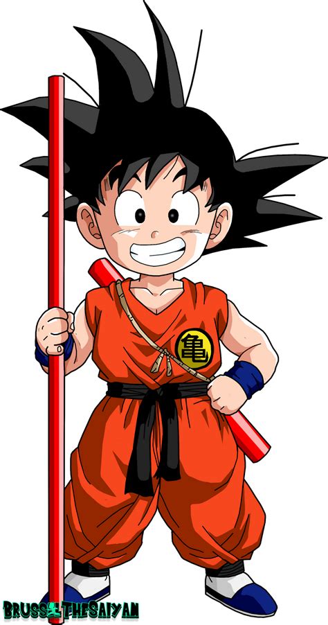 Kid Goku By Brusselthesaiyan On Deviantart Kid Goku Dragon Ball