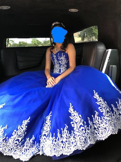 What royal blue quinceañera dresses represent: Used Royal Blue Quince dress for Sale in Litchfield Park, AZ | Quinceanera dresses blue, Quince ...