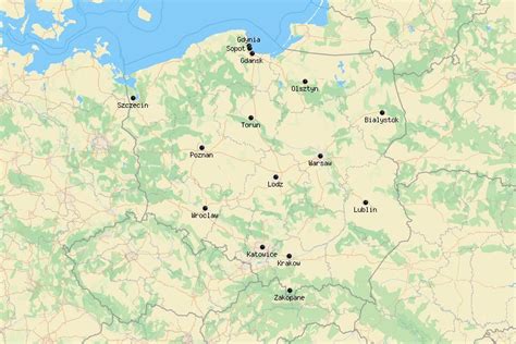 15 Best Cities To Visit In Poland Map Touropia