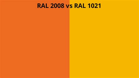 Ral 2008 Vs 1021 Ral Colour Chart Uk