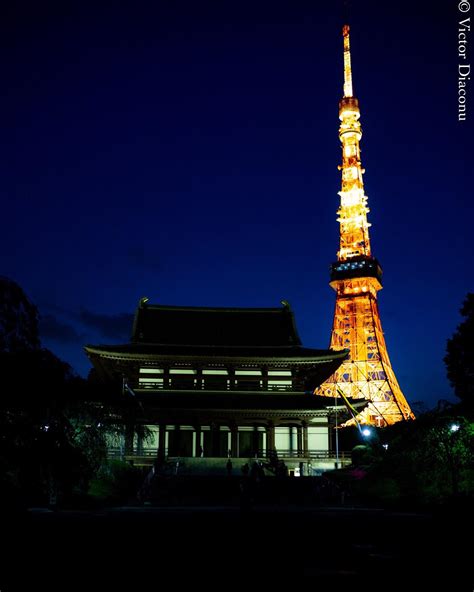 Tokyo Tower By Night Its Impressive How Much Similar It Is To The