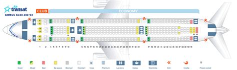 Seat Map Airbus A330 300 Air Transat Best Seats In The Plane Porn Sex