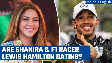 Shakira F Racer Lewis Hamilton Spark Dating One News Page VIDEO